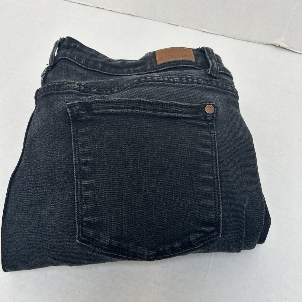 Judy Blue Black Destroyed Leopard Patch Skinny Jeans Size‎ 15/32 Style #82168